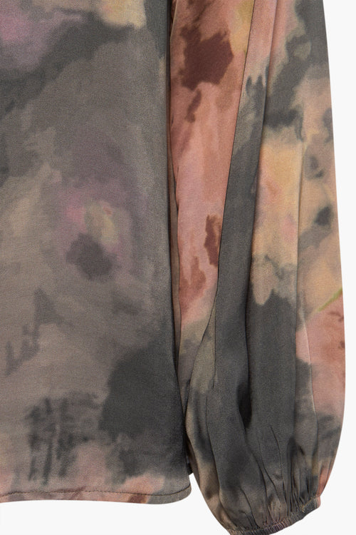 Blouse met lange mouwen - multicolor