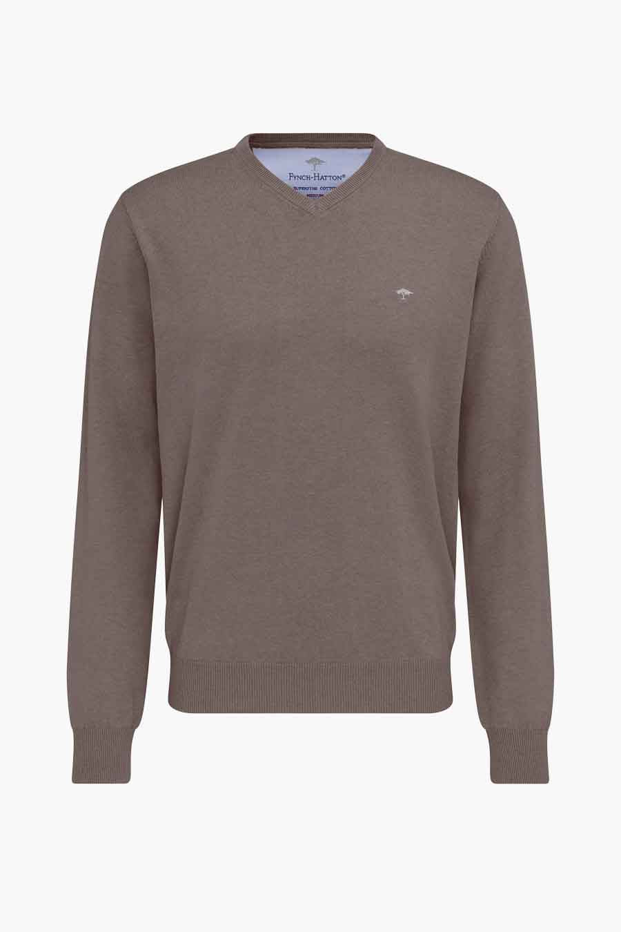 Trekkinggordel van FYNCH-HATTON, achterzicht, met een fijne gebreide textuur.