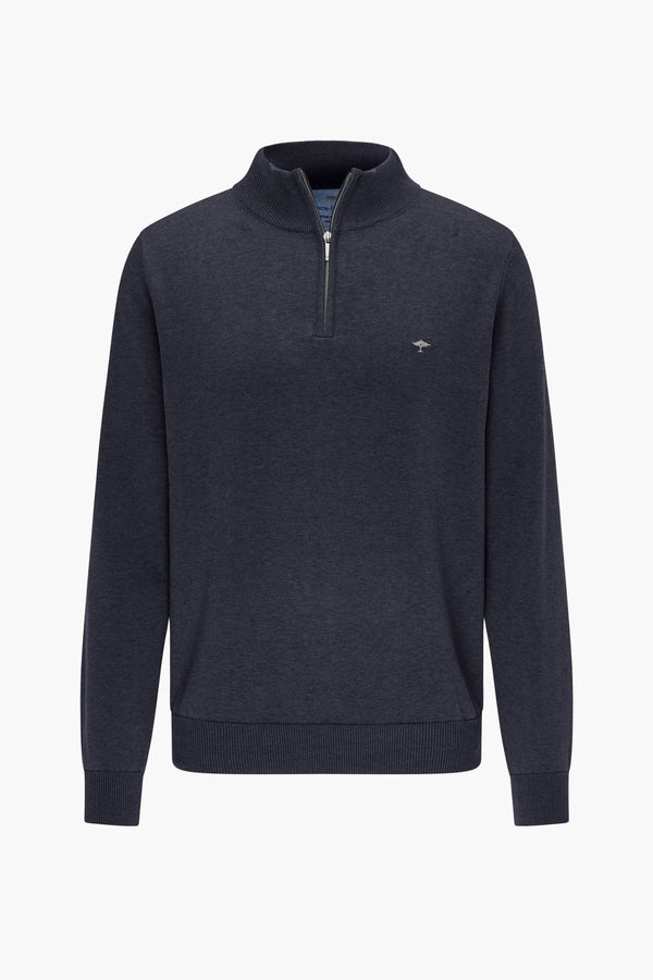 Pull col roulé Bleu - Fynch-Hatton