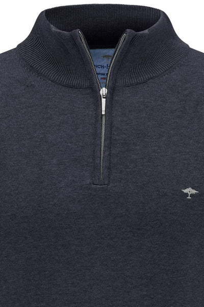 Pull col roulé Bleu - Fynch-Hatton