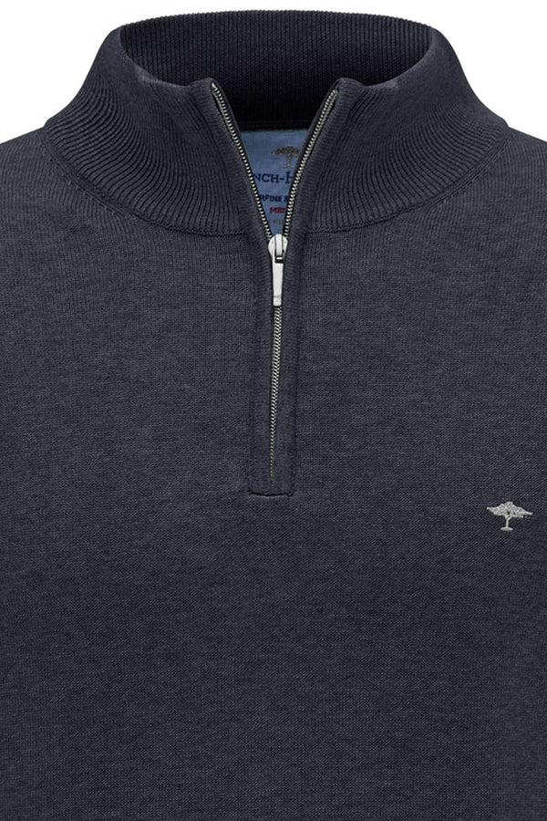 Pull col roulé Bleu - Fynch-Hatton