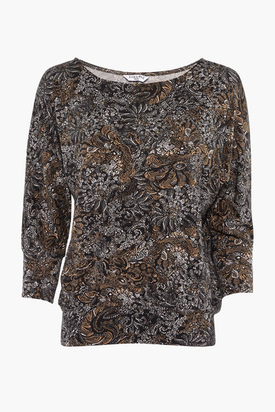 Blouse 3/4 Multicolor - ZABAIONE
