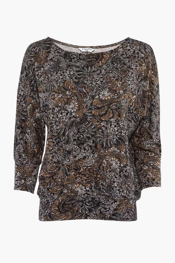 Blouse 3/4 Multicolor - ZABAIONE
