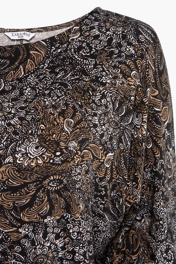 Blouse 3/4 Multicolor - ZABAIONE