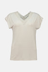 T-shirt à manches courtes - beige