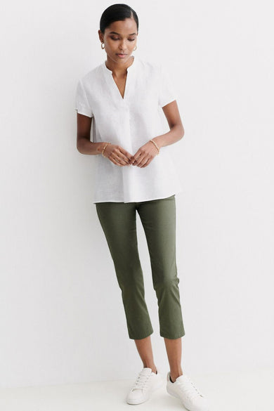 Chemisier (manches courtes) Blanc - CAROLL