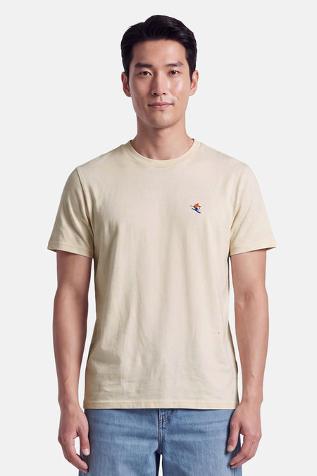 T-shirt met korte mouwen - ecru