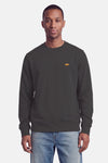 Sweat col O - gris