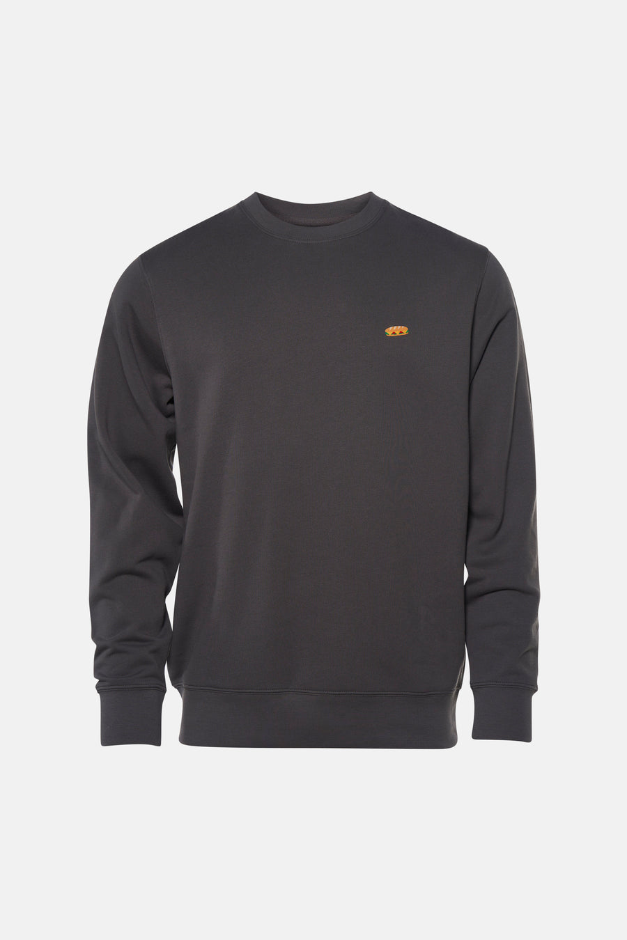 Sweat col O - gris