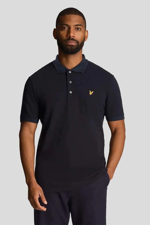 Heren tops polo korte mouw Bleu - LYLE & SCOTT