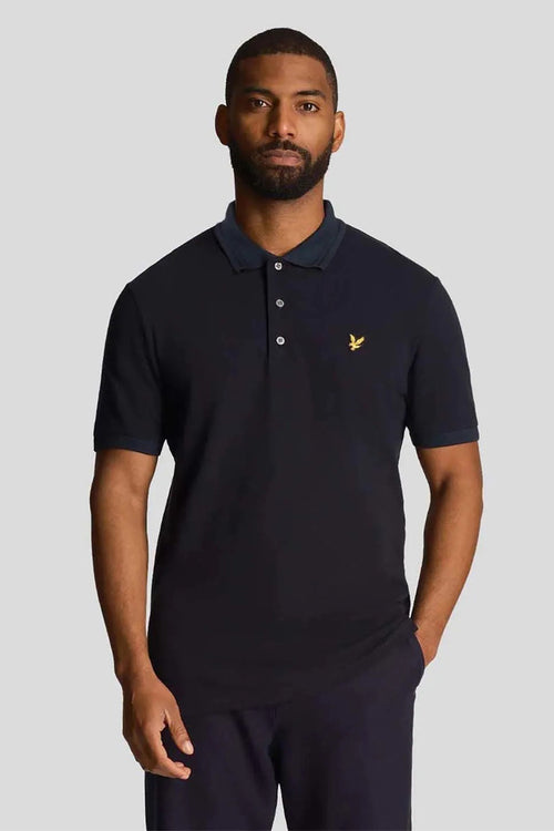 Heren tops polo korte mouw Bleu - LYLE & SCOTT