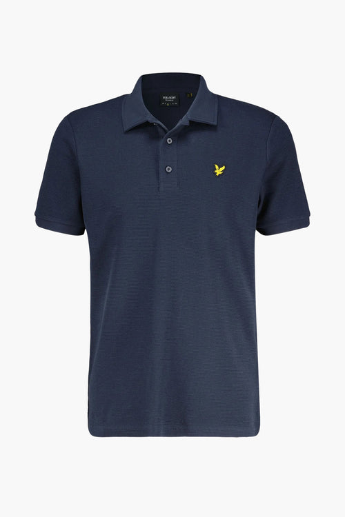 Heren tops polo korte mouw Bleu - LYLE & SCOTT