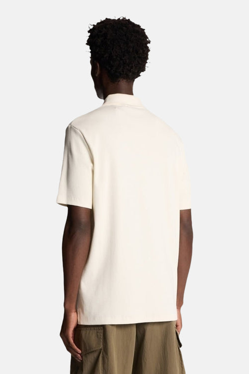 Polo met korte mouwen - beige