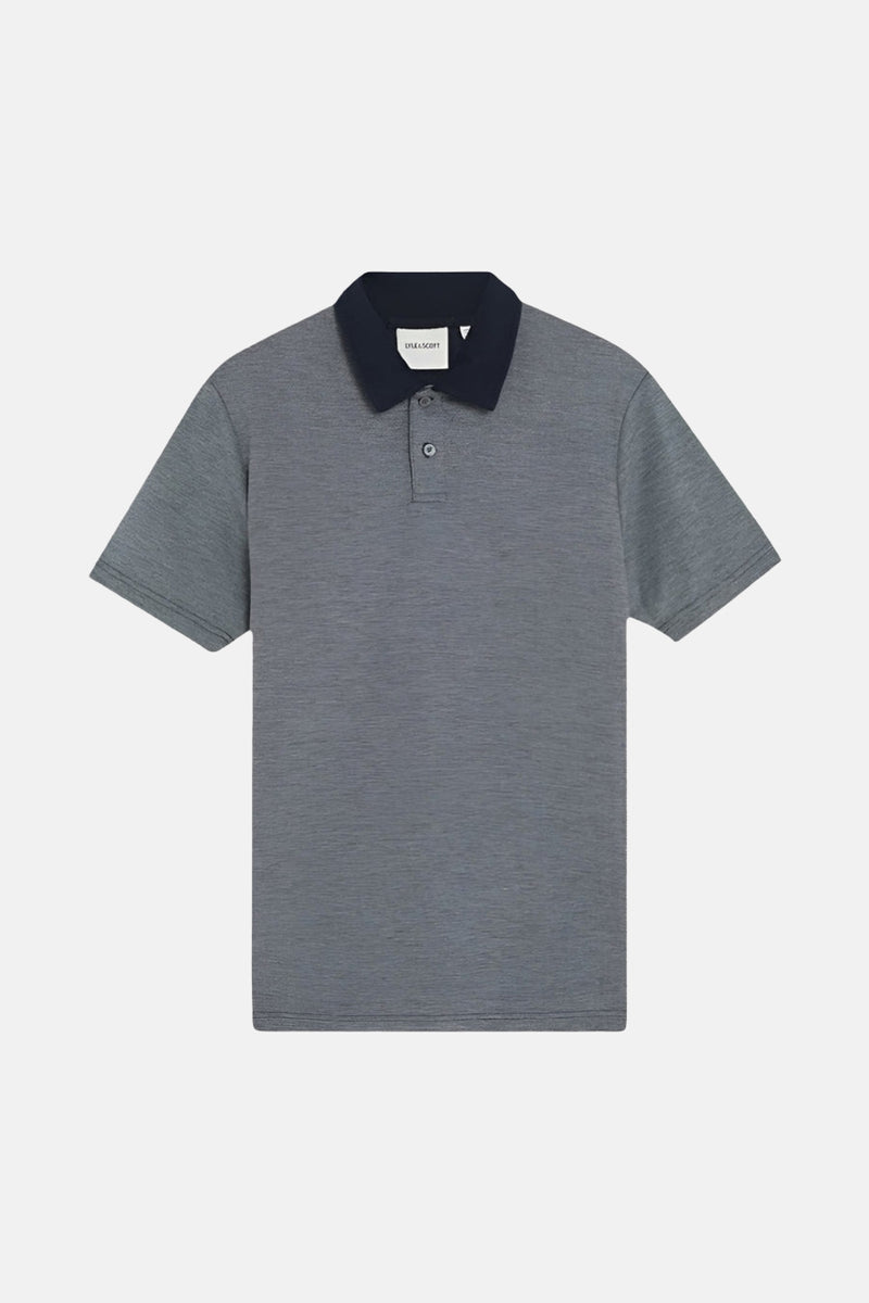 Polo met korte mouwen - blauw