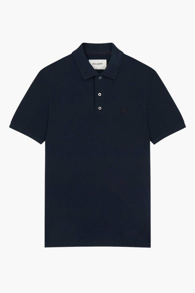 Polo met korte mouwen - blauw