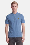 Polo met korte mouwen - blauw