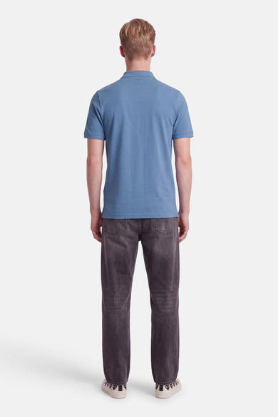 Polo met korte mouwen - blauw