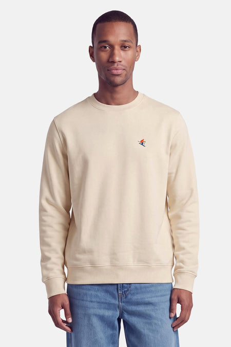 Sweater O-hals - ecru