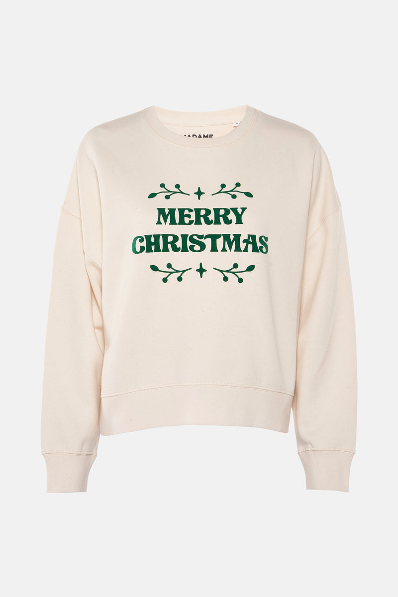 Sweater met ronde hals Wit - MONSIEUR T-SHIRT