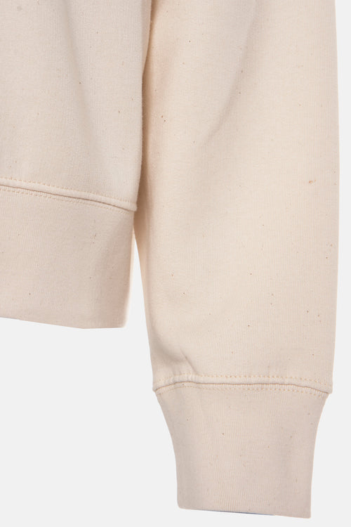 Sweat col rond Blanc - MONSIEUR T-SHIRT