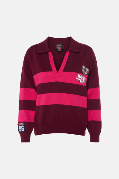 Pull V-hals - multicolor