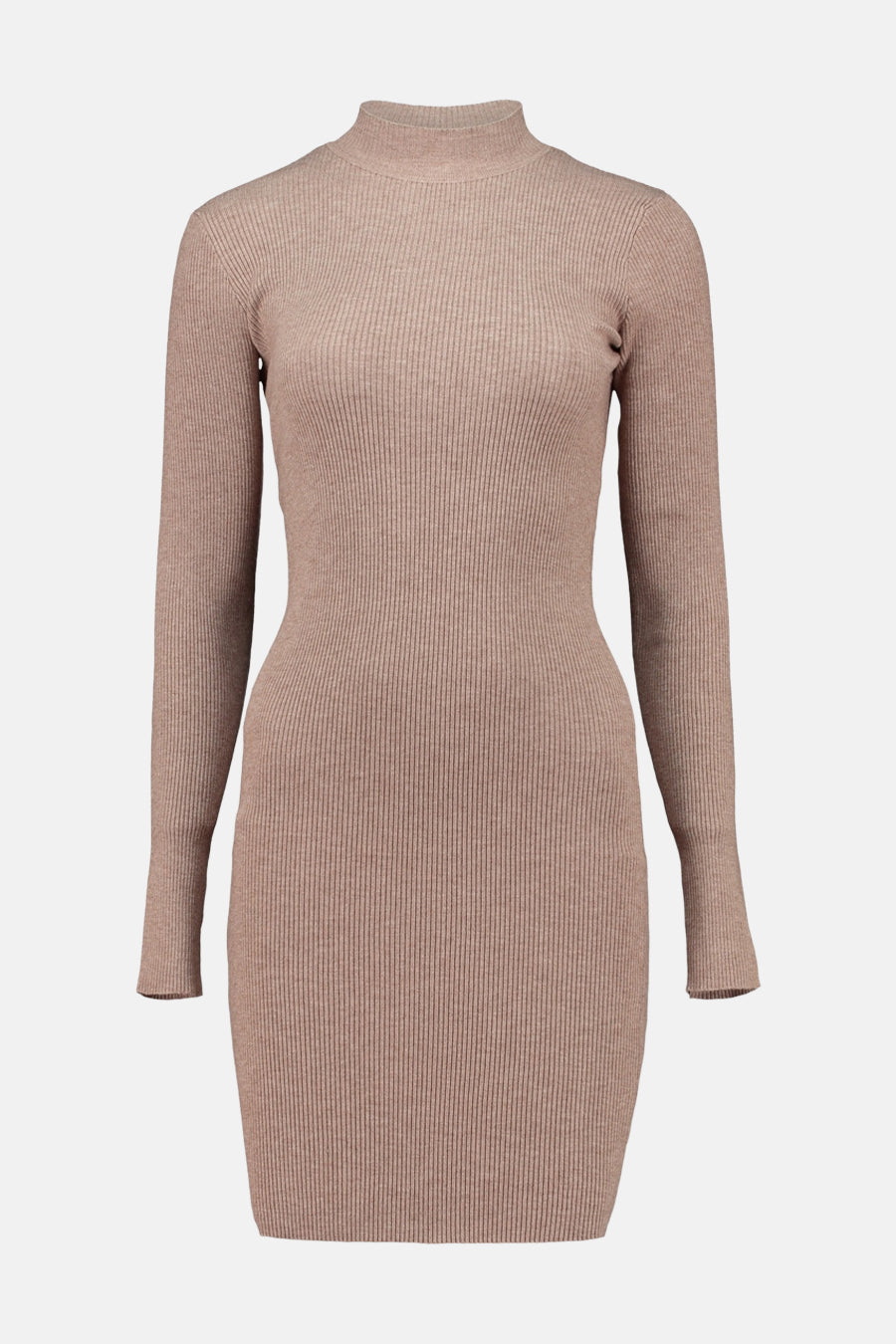 Kleedje met lange mouwen - beige