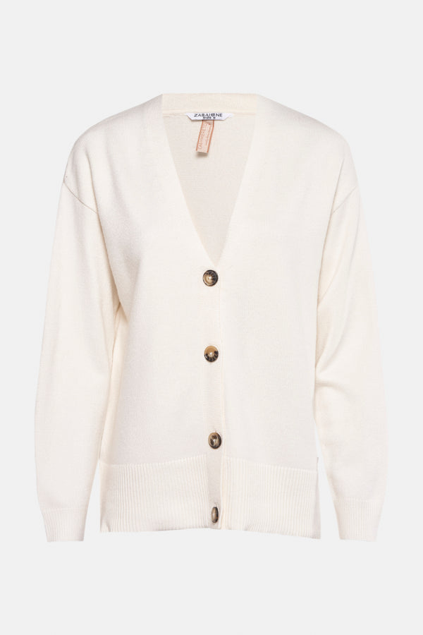 Cardigan Ecru - ZABAIONE