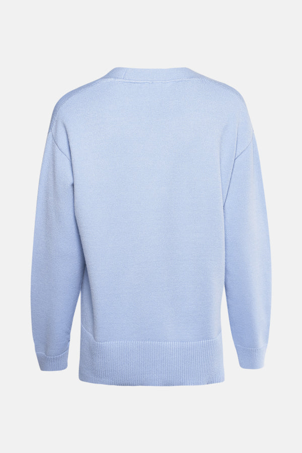Cardigan Blauw - ZABAIONE