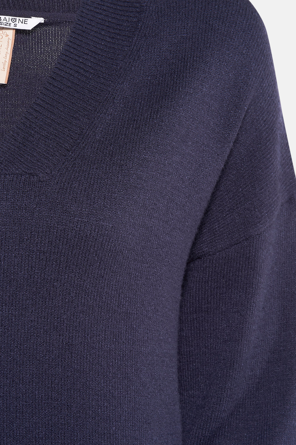 Trui met V-hals Blauw - ZABAIONE