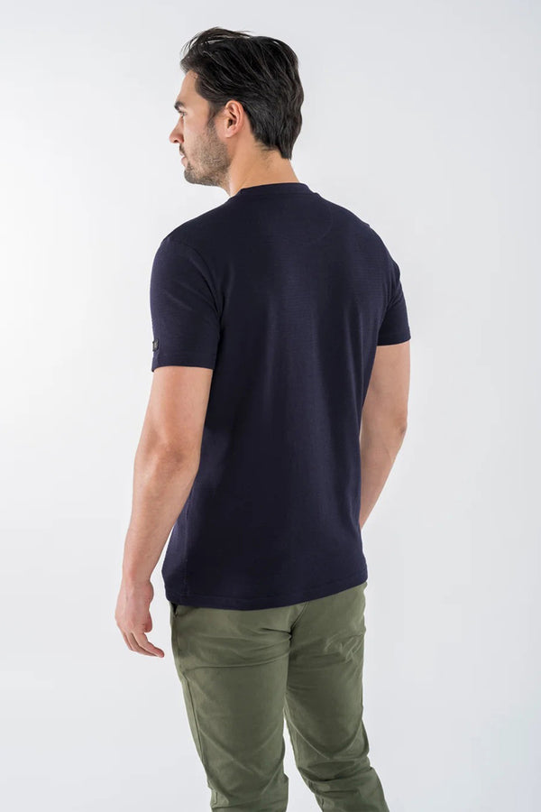 T-shirt (manches courtes) Bleu - PRESLY & SUN