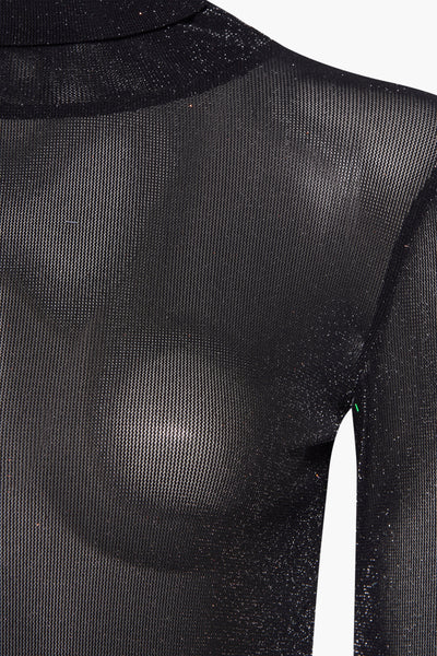 Pull col montant Noir - Molly Bracken