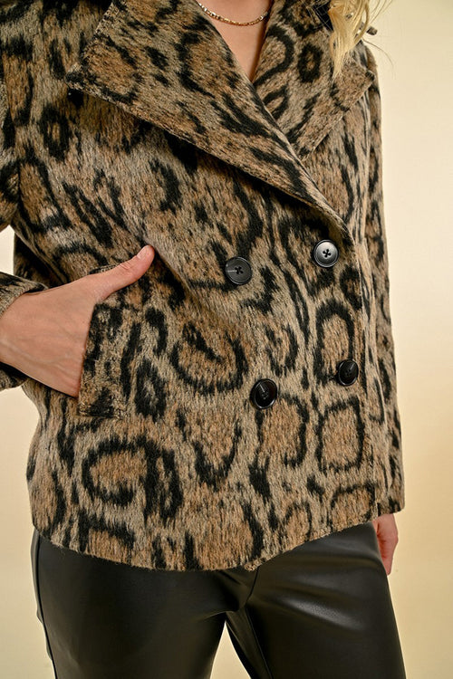 Korte jas Beige - Molly Bracken