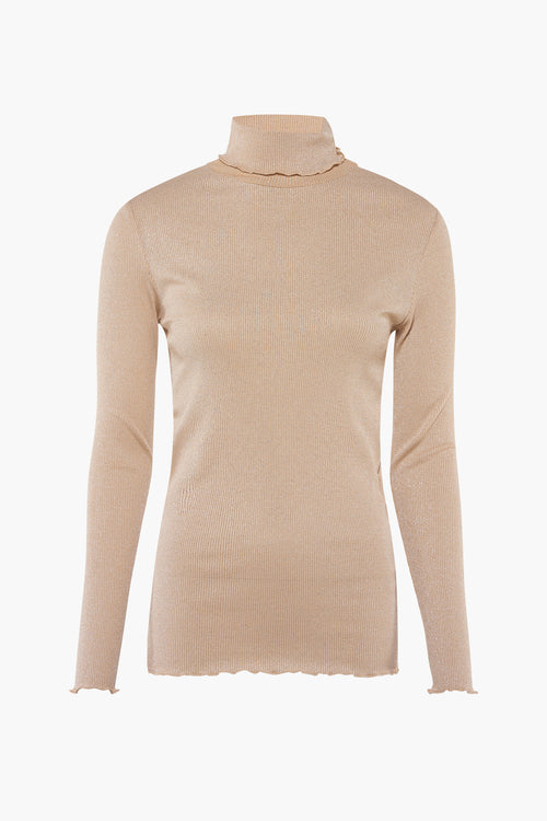 Trui met rolkraag Beige - Molly Bracken