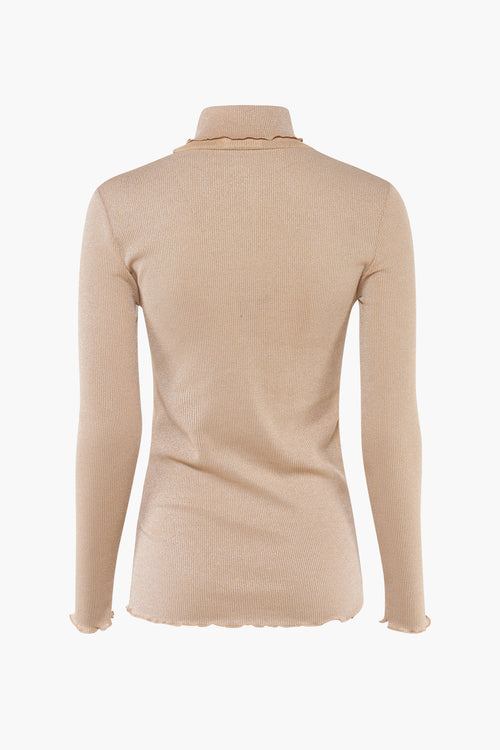 Trui met rolkraag Beige - Molly Bracken