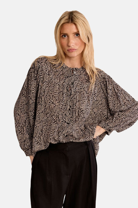 Blouse met lange mouwen - multicolor