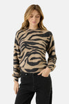 Trui met ronde hals multicolor - GARCIA