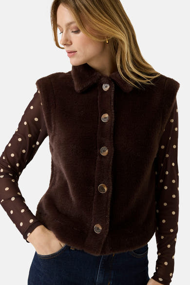 Bodywarmer brun - GARCIA