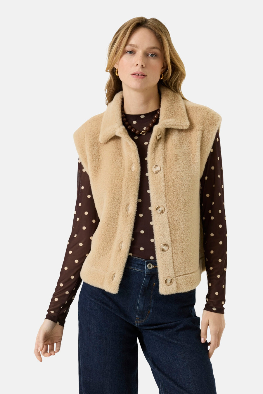 Bodywarmer beige - GARCIA
