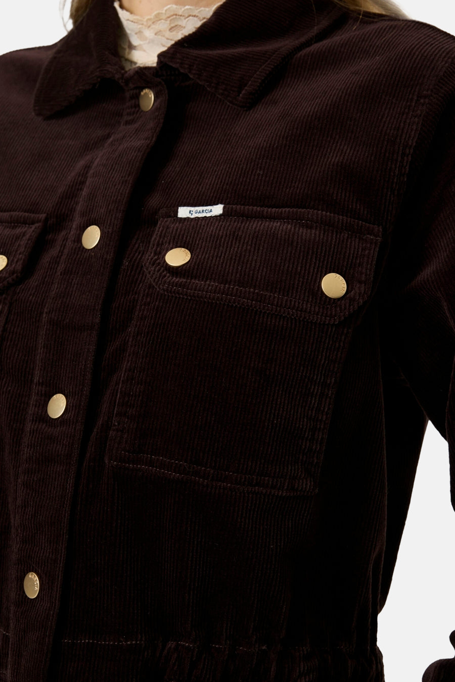Gilet brun - GARCIA