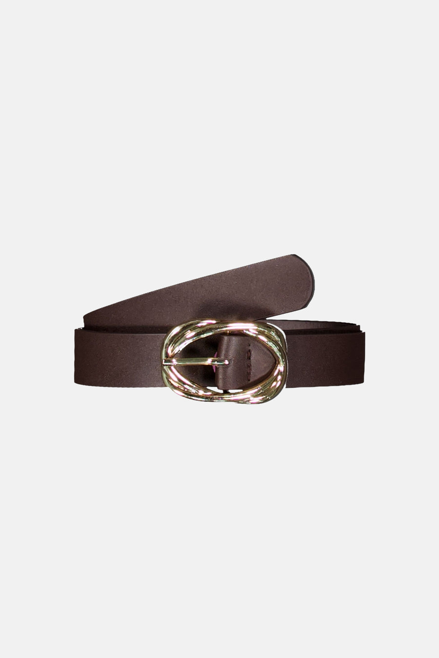 Dames acc. riemen pants bruin - GARCIA