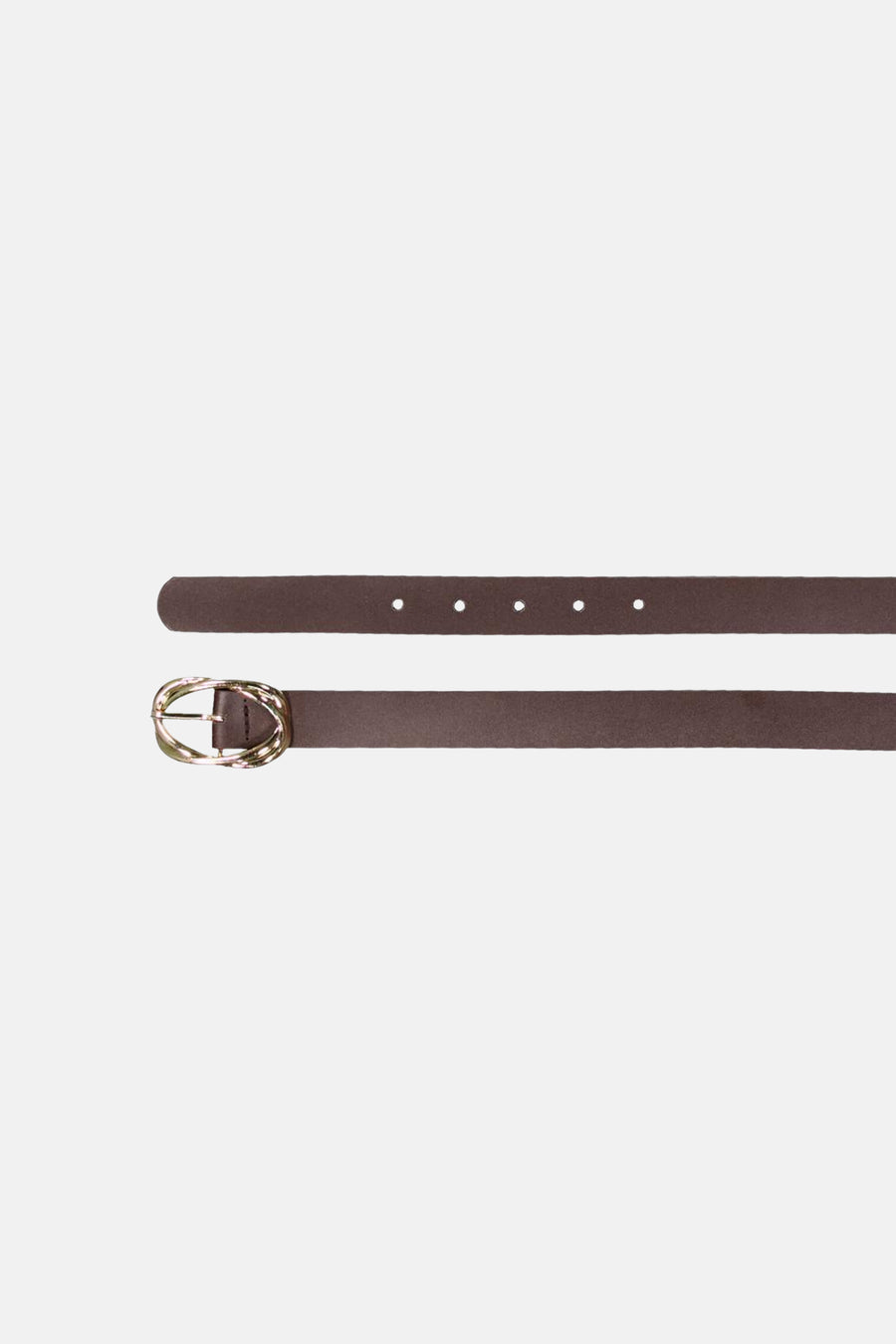 Dames acc. riemen pants bruin - GARCIA