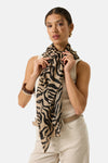 Foulard brun - GARCIA