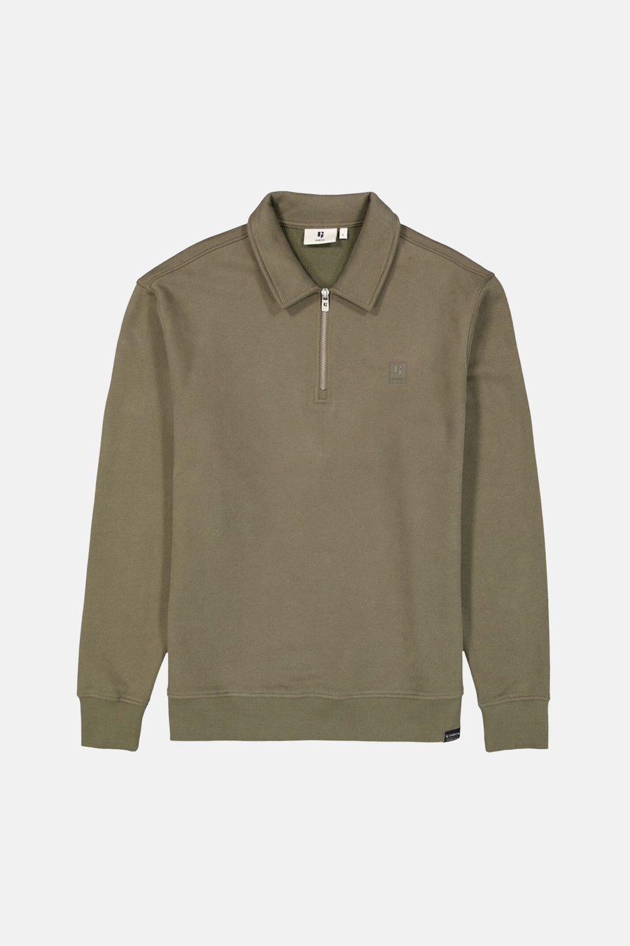 Sweater O-hals - faded olive