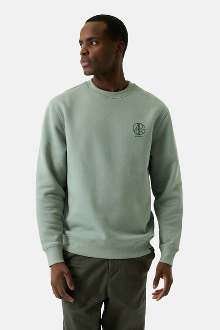 Sweater O-hals - sea foam