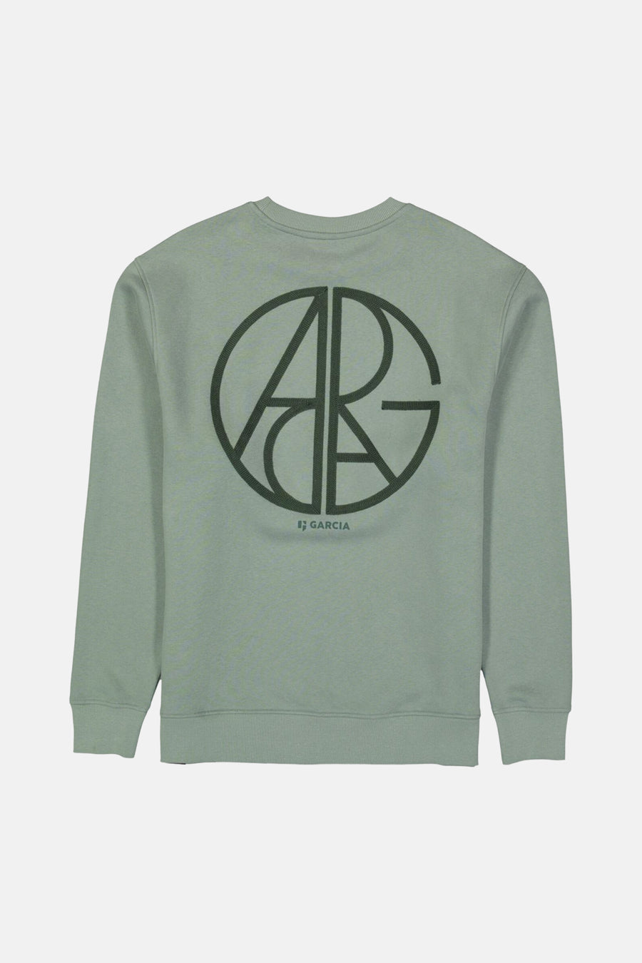 Sweat col O - vert