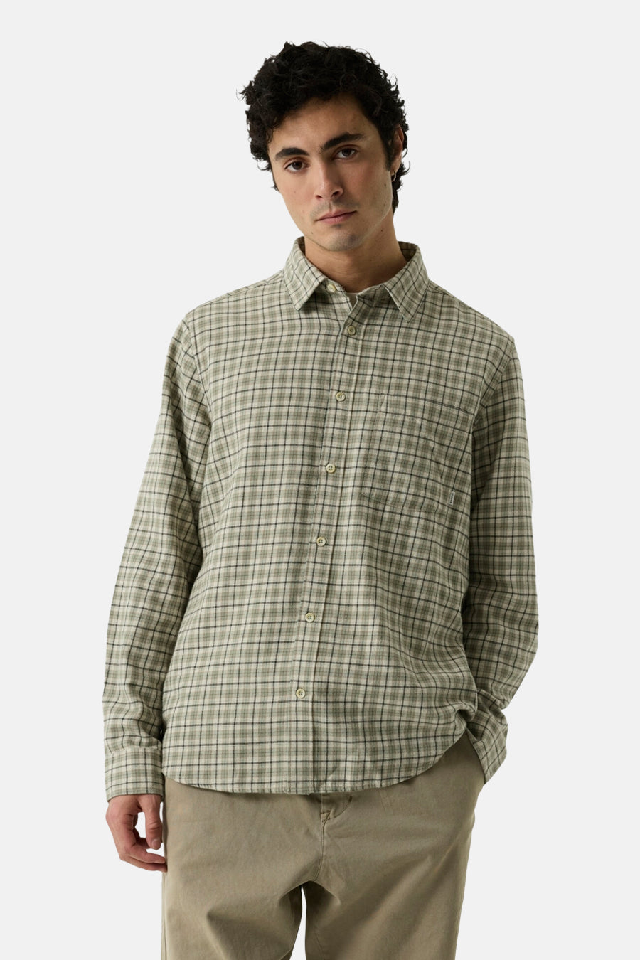 Chemise (manches longues) beige - GARCIA