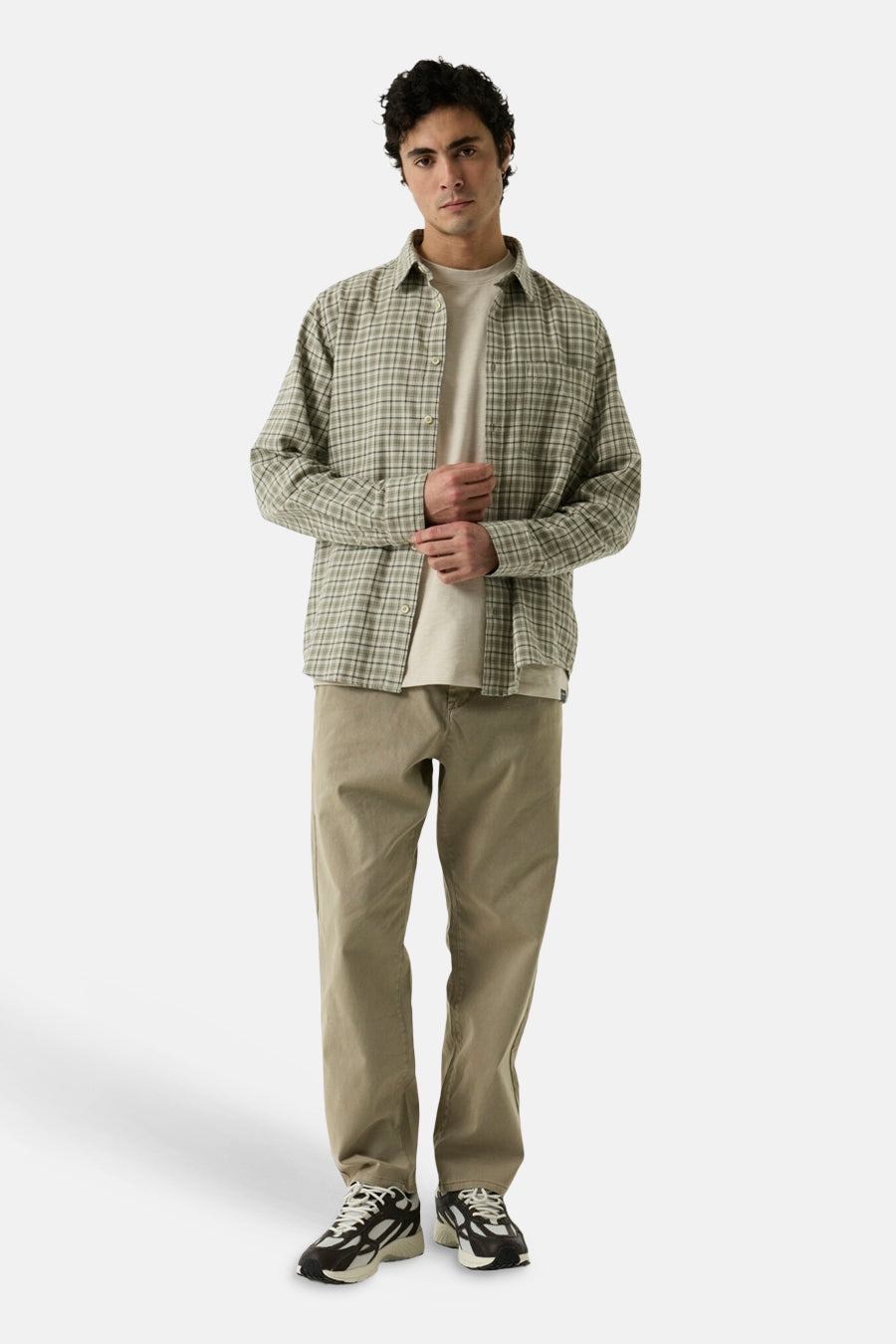 Chemise (manches longues) beige - GARCIA