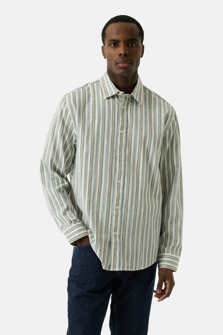 Chemise à manches longues - multicolore