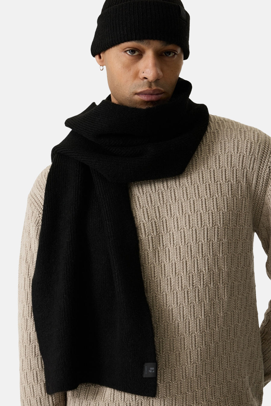 Foulard noir - GARCIA