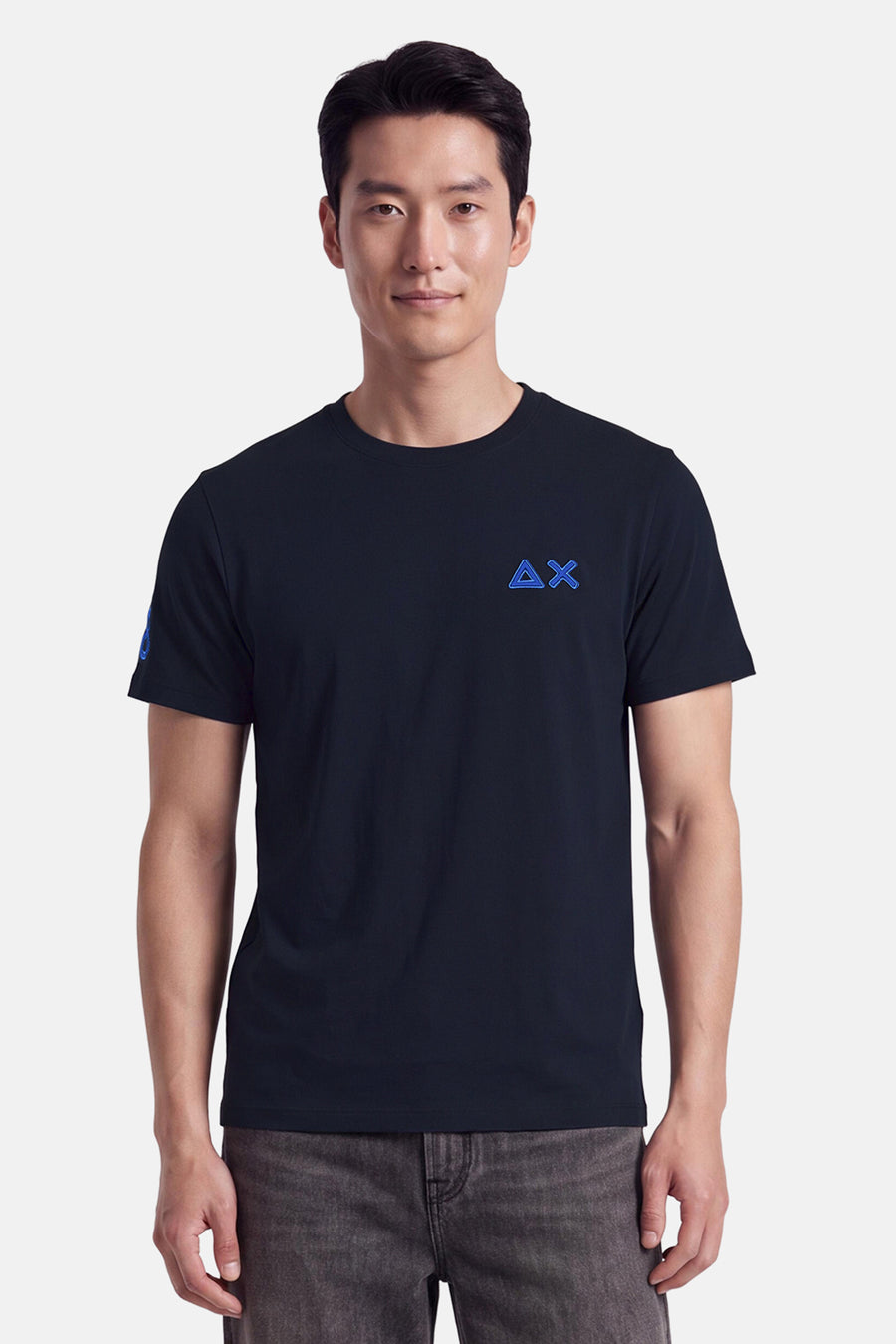 T-shirt à manches courtes - bleu